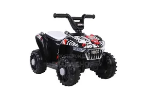 Graffiti 4-Wheel Kids Electric ATV Quad Bike