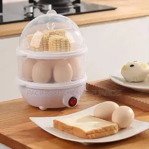 Boiler ya Mayai ya Double Layer & Steamer