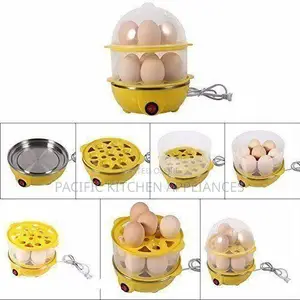Double Layer Egg Boiler & Steamer