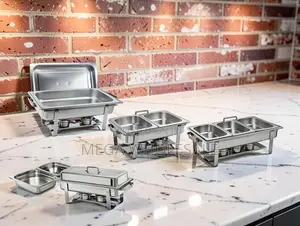 Premium 11L Stainless Steel Triple Chafing Dish Set