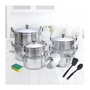 TC 17-Piece Heavy Aluminium Cooking Pot Set