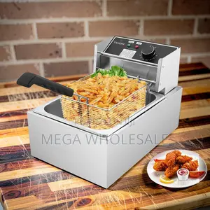 Deep Fryers za Umeme za Tank Moja (4L/6L/10L) Zinazodumu