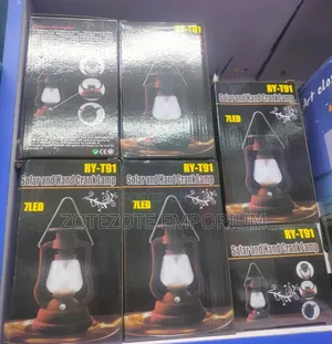 Taa ya RY-T91 ya Solar na Hand Crank