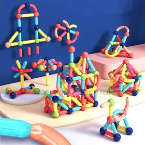 96pcs Kids Magnetic Sticks Building Set