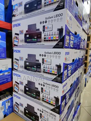 Epson L8100 Ecotank Printer ya Picha