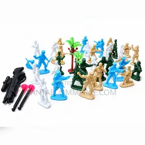 Kids Miniature Army Soldier Action Figures Toy Set