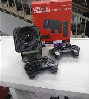 Hy320 Android WiFi Projector na Gaming Console Iliyojengewa Ndani