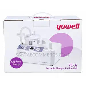 Yuwell 7E-A Kifaa cha Kusafisha Phlegm cha Kubebeka