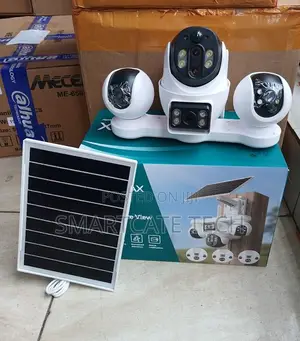 Kamera ya CCTV ya 4G V380 Pro Inayotumia Solar Nje ya PTZ