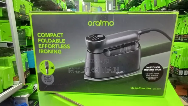 Oraimo SteamCore Lite Portable Steam Iron - 1