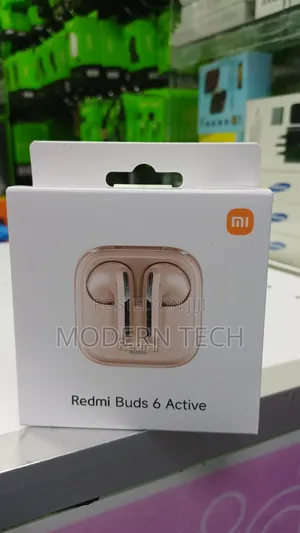 Redmi Buds 6 Active Bluetooth Earbuds - Dual Mic Noise Reduction