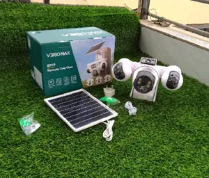 V380 Max BP19 4G 4-Lens Solar PTZ CCTV Camera