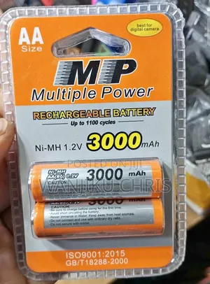 Betri za Rechargeable za MP AA & AAA