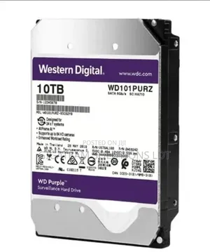 WD Purple 10TB Surveillance Hard Drive