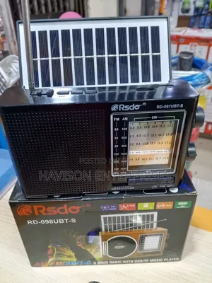 RD-098UBT-S Solar Radio