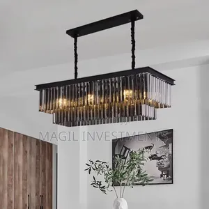 Chandelier ya Mstatili ya Kisasa