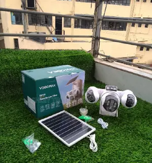 Kamera Mpya ya Usalama ya V380 Max BP19 4G Solar PTZ