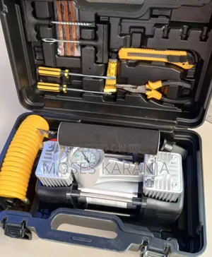 Heavy-Duty Electric Double Air Compressor
