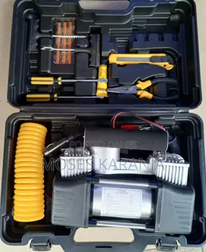 Heavy-Duty Double Air Compressor - High Pressure