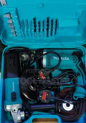 Makita Cordless Drill & Angle Grinder Combo Kit