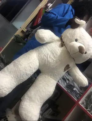 White Teddy Bear - 100cm