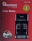Ramtons Digital Coffee Maker RM/769 - 2