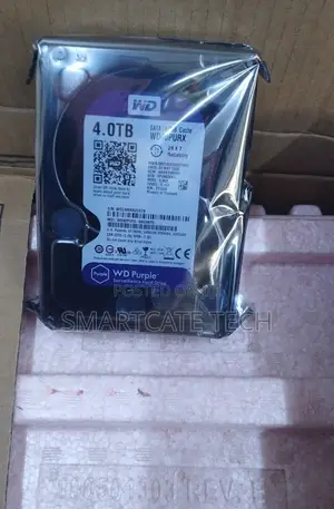 Genuine WD Purple 4TB SATA HDD for CCTV
