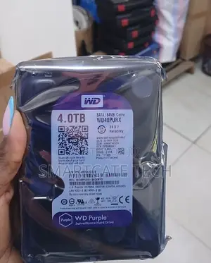 4TB WD Purple SATA Surveillance Hard Drive for CCTV DVR NVR