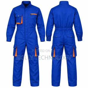 Royal Blue Cargo Overall - Mpya Kabisa