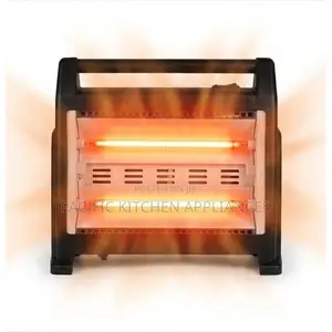 Black Tlac Quartz Room Heater with Humidifier