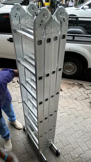 7.7m Aluminum Multi-Purpose Folding Ladder (Max 150kg)