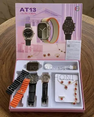 Smartwatch ya Wanawake na Seti ya Vito vya Kifahari
