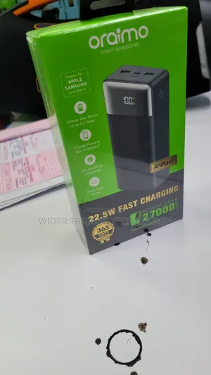 Oraimo PowerNova QF1 27000mAh 22.5W Power Bank ya Kuchaji Haraka