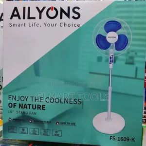 Ailyons 16" Stand Fan (Model FS-1609-K)