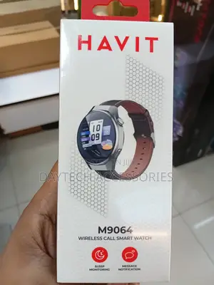 Havit M9064 Smart Life Series Smart Watch - Nyeusi