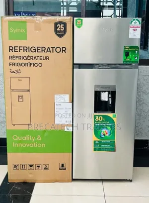 Syinix 210L Fridge Mlango Mbili na Water Dispenser