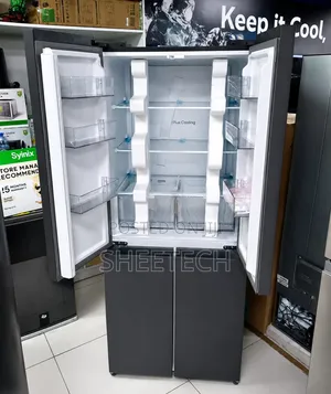Syinix 421L Fridge Milango Minne ya Kioo