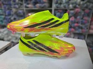 Adidas F50 Hyperfast Elite Laceless FG Viatu vya Mpira - Kijani