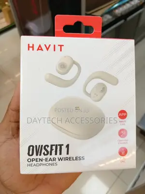 Havit Ovisfit 1 (OWS914) Vipaza Sauti vya Masikio vya Wazi Visivyotumia Waya - Beige