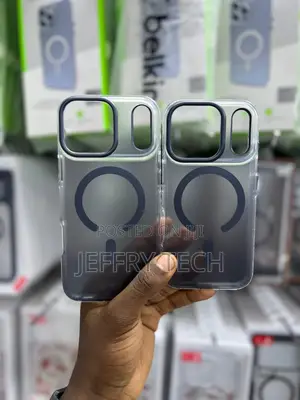 Kifaa cha Gradient Matte Transparent Magnetic kwa iPhone 17 Pro Max