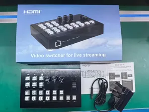 4-Input, 2-Output HDMI Video Switcher with Type-C