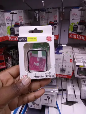 42mm Integrated Tempered Glass Bumper Case