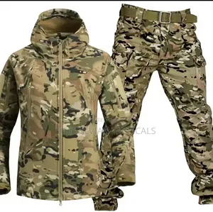 Outdoor Tactical Hiking Waterproof Softshell Suit