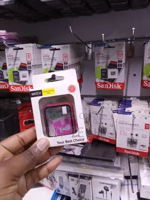 42mm Dark Pink/Rose Red Bumper Case with Tempered Glass