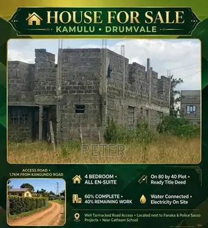 Maisonette ya Vyumba 4 Inajengwa Ruai