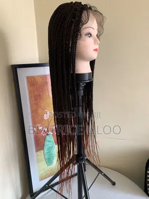 Waist Length Braided Wig - Colour 1/350