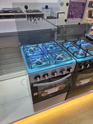 Roch 50x55cm Full Gas Cooker - Silver