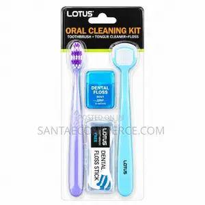 Lotus Oral Cleaning Kit - Brashi, Kisafishaji Lugha, Floss