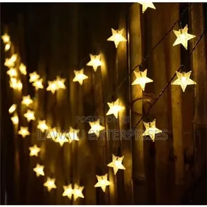 Solar Powered Outdoor Star Fairy Lights - 12M, Nyota 100