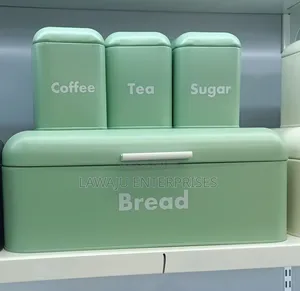 Nordic Style Multi-Purpose Bread Bin & Canister Set